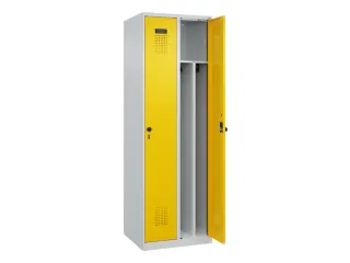 locker voor scheiding van kleding,HxBxD 1850x600x500mm,2vak - 1