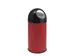 Afvalbak Met Pushdeksel 40 Liter Rood