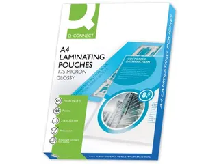 Lamineerhoes A4 Glanzend 216x303mm 2x175 Micron Doos 100 stuks - 1