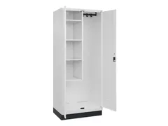 schoonmaakkast HxBxD 1950x800x500mm links 4vakken