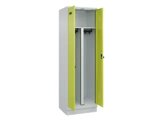 PBM-locker,HxBxD 1950x600x500mm,2vak,vak B 300mm,draaigrendel - 1