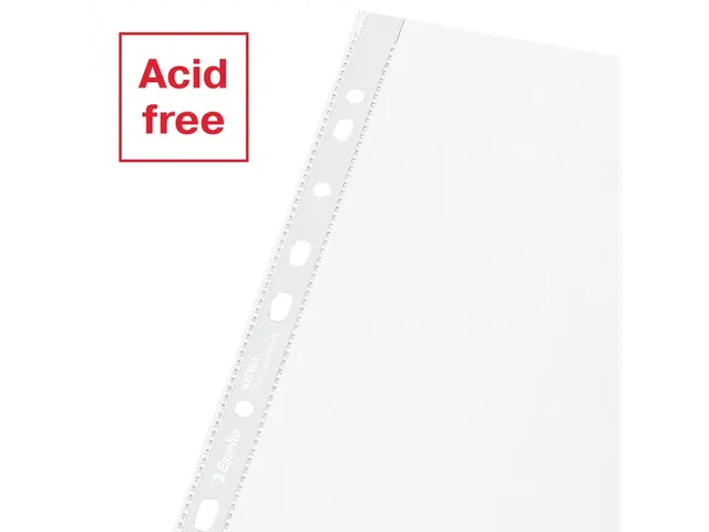 Showtas Esselte A4 11-gaats 100% gerecycled PP transparant