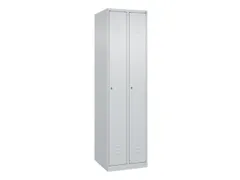 locker,HxBxD 1850x500x500mm,2vak,vak B 250mm,cil.-slot,staand op vloer
