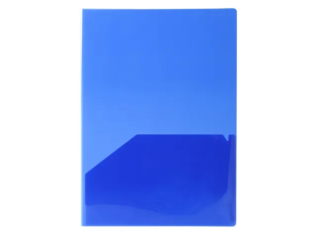 10 Tweezijdige Presentatiemappen Soepele Kaft Pp 20/100ste Assorti