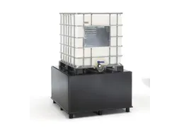 Opvangbak Hdpe 800x1345x1345mm V. 1x1000l M. Poten Geperf. Pe Plaat