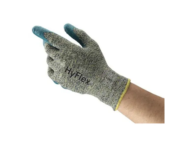Ansell HyFlex 11-501 snijbestendige handschoenen, blauw, maat 7, 144 p