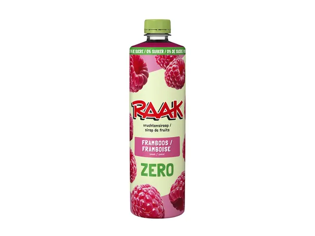 Sirop RAAK framboise sans sucre 750ml