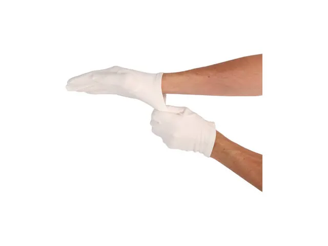 Handschoenen Katoen Maat 12 25cm Wit Zware Kwaliteit