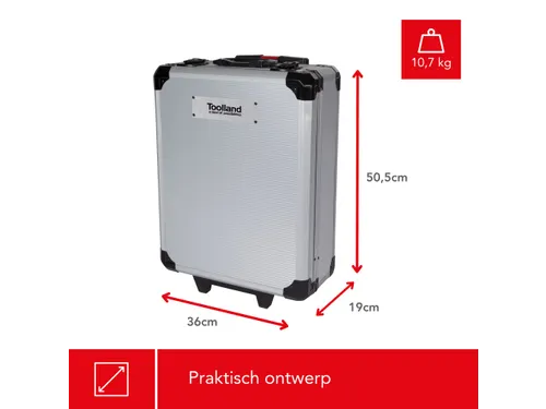 260-Delige Aluminium Gereedschapskoffer