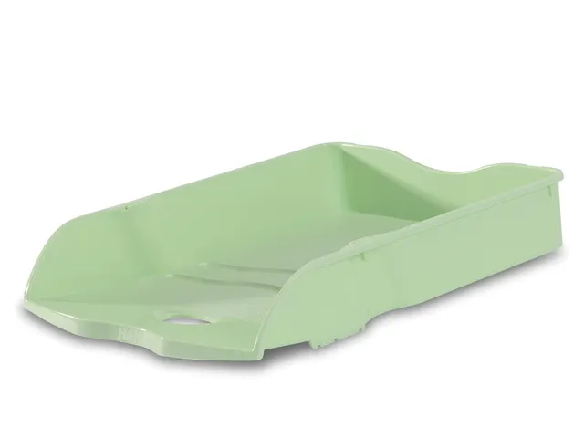Brievenbak HAN Re-LOOP A4/C4 stapel- en nestbaar pastel groen 100% ger