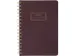 Carnet de notes Oxford spirale Burgundy ligné 15x20cm