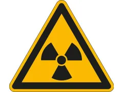 Waarschuwingsbord Radioactieve stoffen/Ioniserende Stoffen Wandbord