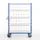 etagewagen,draagverm. 600kg,4etage(s),laadvl. LxB 1200x740mm,houtetage