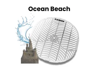 Urinoirmat V-screen Ocean Spray 12 stuks - 2