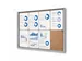 Vitrinekast Prikbord Kurk Economy 8xA4