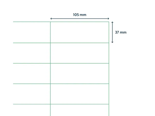 Verwijderbare Etiketten 105x37mm Doos a 1000 Vel 42017