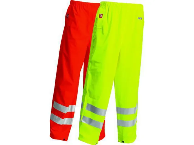 Lyngsøe FR-LR52-RWS regenbroek, fluo geel, maat 2XL, per stuk