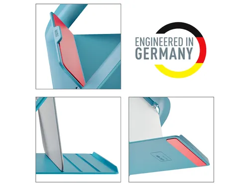 Laptopstandaard Leitz Ergo Cosy verstelbaar recyled blauw