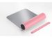 Onderlegger oprolbaar Sigel roze-zilver, 800x300x2mm imitatieleer, dub