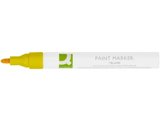 Q-CONNECT Paintmarker op oliebasis ronde punt 2-3mm Geel - 2