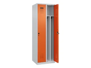 locker voor scheiding van kleding,HxBxD 1850x600x500mm,2vak - 1