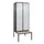locker voor scheiding van kleding,HxBxD 2120x800x815mm,2vak