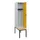locker met bank,HxBxD 1950x400x815mm,1vak,vak B 400mm,draaigrendel