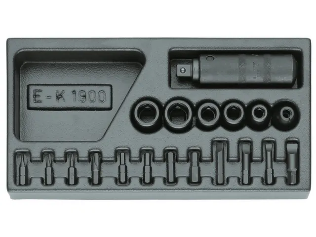 1500 ES-K 1900 Assortiment de desserre-vis 1/2 en module 1/3 ES