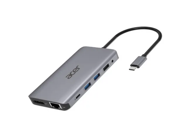 USB-C Adapter Dockingstation 12in1 Type C dongle Zilver