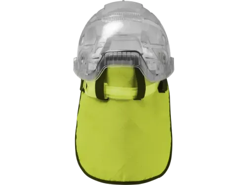 Inuteq Neckcool Helmet Basic Koelnekflap Geel