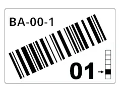 Brother LTZ12090FCB, Wit, Rechthoek, Universeel, 110 mm, 90 mm, 260 st
