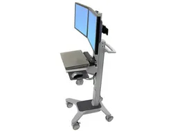Computertrolley Neo-Flex Dual Wideview Workspace