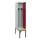 locker met bank,voor scheiding van kleding,HxBxD 2120x400x815mm,1vak