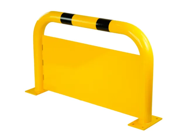 arceau de protection,p. int./ext.,HxlxP 600x750x195mm,acier,jaune/noir