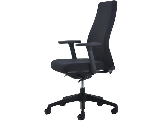 Bureaustoel Euroseats Torino zwart