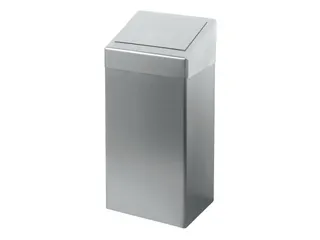 Afvalbak 438495 50 Liter RVS mat geslepen - 1
