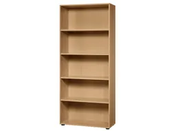 kantoorstelling,HxBxD 1880x800x330mm,4xhouten vloer,5ordnerhoogtes