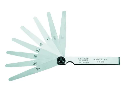 702 13 A Voelermaatvakken .0002 - .035 inch.