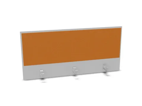 opzetpaneel bureau aanbouw achter MP-lichtgrijs BN3005-geel 1200mm