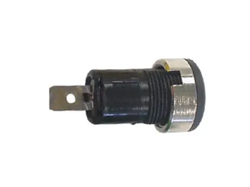IEC1010 Bindpaal, Faston - Zwart