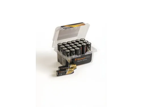 DiscountOffice Batterij AA Pak van 24 stuks