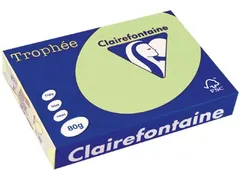 Trophée Pastel gekleurd papier A4 80 gram 500vel Groen