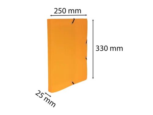 Klasseerdoos LINICOL OR PP rug 2mm ass.