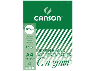 tekenblok C à grain 125 g/m² 21 x 29,7 cm (A4) - 1