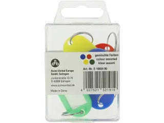 Sleutelhanger Westcott ass. 4st. in plastic box. Met verwisselbaar eti - 2