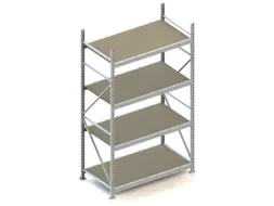 breedvakstelling,grondveld,HxBxD 2500x1451x800mm,vakl. 600kg