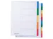Tabbladen Quantore A4 23-Gaats 5-Delig Assorti Tabs Pp