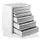 ladekast,HxBxD 750x700x435mm,6lade(n),volledig uittrekbaar