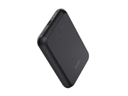 Trust 24877 Magno Draadloze magnetische powerbank 5.000 mAh Zwart