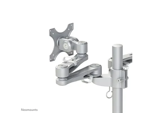 Monitorarm FPMA-D935DG 2 Schermen tot 27 inch Doorvoer Zilver
